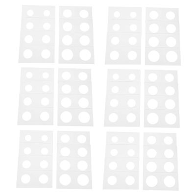 Parliky Paper Coin Holder Set 400pcs Coin Organizers Cardboard Coin Flips for Coin Collection Storage