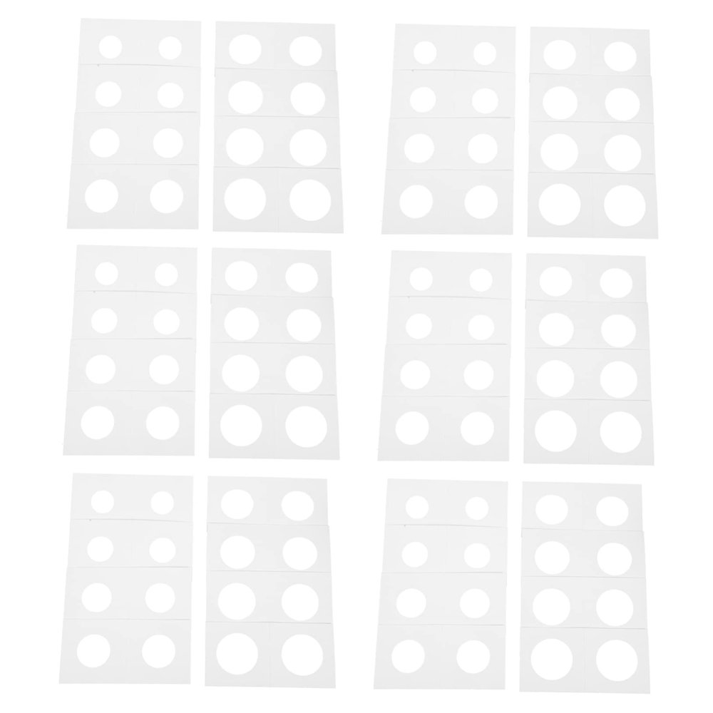 Parliky Paper Coin Holder Set 400pcs Coin Organizers Cardboard Coin Flips for Coin Collection Storage