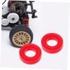 HONMEET 4pcs Silicone Rubber Tire Inserts for Rc Crawler Models Replacement for Enhanced Performance and Shape Retention view 3