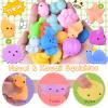 LEEHUR 200PCS Kawaii Squishies, Mochi Squishy Toys for Kids Party Favors, Mini Stress Relief Squishy Fidget Toys for Classroom Prizes for Kids Party Favors Goodie Bags Stuffers with Storage Bag view 3