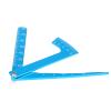 Adjustable Ruler, Blue Aluminum Alloy RC Accessory for Measuring and Adjusting Height and Wheel Rim Camber of RC Car, Keep Camber in Excellent Condition, Workmanship and view 4