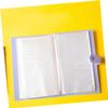 Abaodam 2pcs Paper Currency Album Book Portable Banknote and Coin Storage Holder Includes Protection Sleeves Elegant Green and Purple Design for Collectors for and Special Occasions view 2