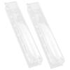 CAXUSD 2pcs Square Shaped Cucumber Molds for Garden Durable Material High Temperature Resistant Vegetable Forming Tools for Cucumber Enthusiasts and Garden Lovers view 1
