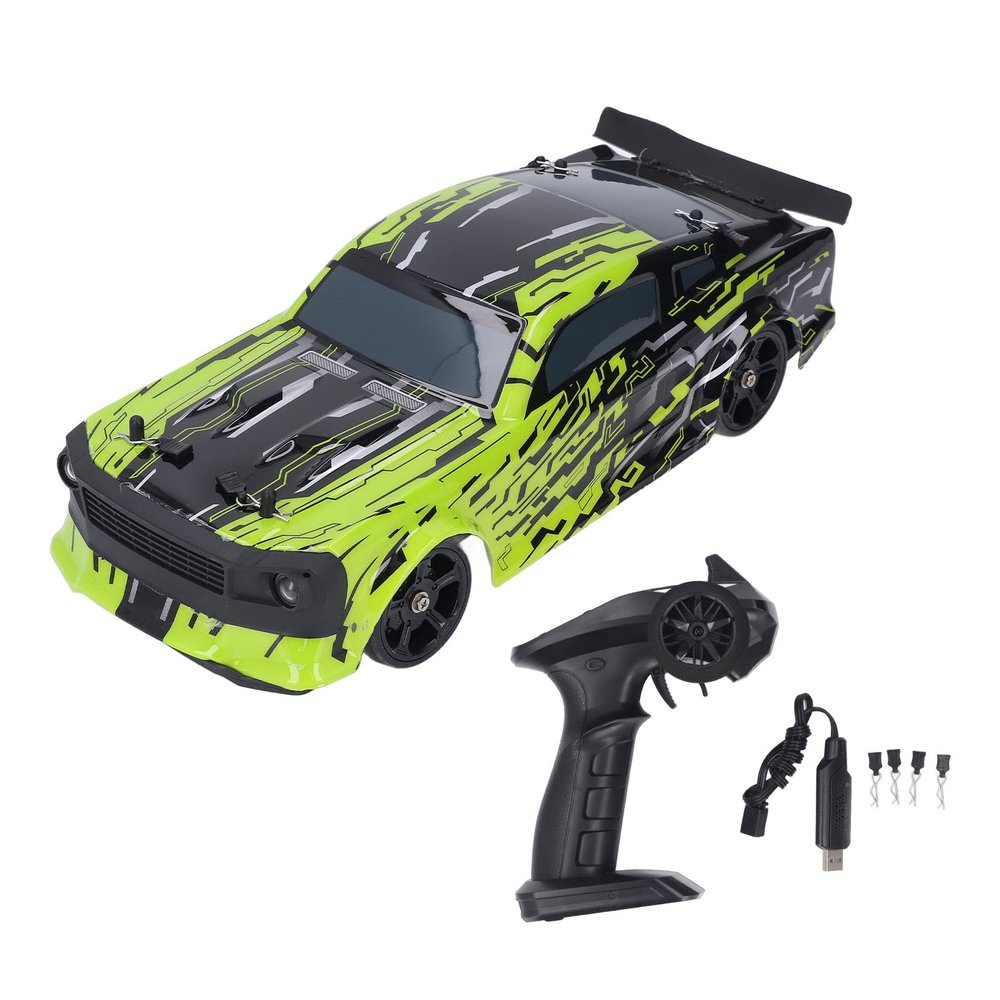 UPALDHOU RC Racing Drift Car, 1/14 Model with Gyroscope Controlled Lights, Water Proof for Wet Racing Environment