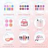 PERRYHOME Kids Makeup Set for Girl 56 Pcs Washable Real Cosmetic, Non-Toxic Frozen Toys Toddler Makeup Kit, 2026 New Princess Valentine & Birthday Girl Gift for 3 4 5 6 7 8 9 10 11 12 Year Old Girls view 2