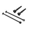 1/10 RC Rear Drive Shaft, Metal Steel RC Car Rear Drive Shaft Axles Set for LOSI 1/10 22S 2WD Remote Control Car view 1