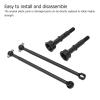 1/10 RC Rear Drive Shaft, Metal Steel RC Car Rear Drive Shaft Axles Set for LOSI 1/10 22S 2WD Remote Control Car view 2