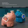 Blowing Ball Elephant Toy, Interactive Music Lights Spraying Toy, Touch Sensitive for Kids (Blue) view 2