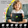 0 SMALL MODEL 15 Inch LCD Writing Tablet for Kids, Large Kids Drawing Pad, Rechargeable Drawing Tablets, Drawing Supplies Toys Gifts for 3-8 Year Old Girls Boys, Black Drawing Board view 3