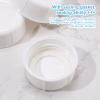 10pcs Narrow Baby Bottle Caps for Dr Brown & Medela Bottles, BPA Free Travel and Storage Baby Bottle Lids Replacement Parts with Sealing Gasket for Ameda Baby Bottles Accessory (White) view 4
