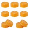 10pcs Narrow Baby Bottle Caps for Dr Brown & Medela Bottles, BPA Free Travel and Storage Baby Bottle Lids Replacement Parts with Sealing Gasket for Ameda Baby Bottles Accessory (Orange) view 1