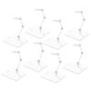 Alasum 8pcs Adjustable Desktop Figure Holders Action Figure Stands for Displaying Dolls Compatible Various Models for Collectors and Retail Showcases view 1