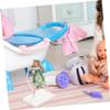 Alasum 8pcs Adjustable Desktop Figure Holders Action Figure Stands for Displaying Dolls Compatible Various Models for Collectors and Retail Showcases view 3