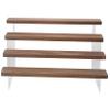 TOPPERFUN 4tier Doll Stand and Jewelry Display Shelf Wooden Riser Shelf for Models Home Decor view 1