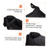 VICASKY Multifunctional Stroller Storage Bag Diaper Pouch Organizer for Essentials Convenient Travel and Household Use Suitable for Moms and Care Black view 4