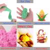 Ecurfu Air Dry Clay 24 Colors, DIY Modeling Clay with Tools, Toy Gifts for Kids view 4