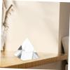 BUGUUYO Optical Glass Pyramid Prism for Photography and Physical Experiments Light Prism for Classroom Decor and Sun Catcher and Optical Device view 2