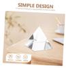 BUGUUYO Optical Glass Pyramid Prism for Photography and Physical Experiments Light Prism for Classroom Decor and Sun Catcher and Optical Device view 3