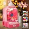 Claw Machine for Kids,Mini Vending Machines Candy Grabber Prize Dispenser Toys for Girls,Electronic Arcade Claw Game Machine for Party Birthday with Lights Sound (Light Bunny Claw) view 4