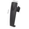 Yoetaun Clip for Sepura STP8000 STP8038 STP8035 STP8040 STP9000 Two Way Belt Clip Clamp Clamp Mount view 4