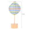 Srliya Wooden Rotating Lollipop, Colorful Wood Wand, Stress Relief & Office Home Novelty Gadget for Adults (Macaron Color) view 2