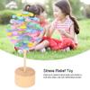 Srliya Wooden Rotating Lollipop, Colorful Wood Wand, Stress Relief & Office Home Novelty Gadget for Adults (Macaron Color) view 4