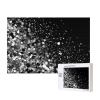 Puzzles 500 Pieces Black White Glitter Jigsaw Puzzles Wooden Photo Puzzle for Adults Personalized Picture Puzzle Classic Jigsaw Puzzle for Family Wedding Birthday Valentine's Day Gifts 15.7 x 11 Inch view 1