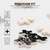 Puzzles 500 Pieces Black White Glitter Jigsaw Puzzles Wooden Photo Puzzle for Adults Personalized Picture Puzzle Classic Jigsaw Puzzle for Family Wedding Birthday Valentine's Day Gifts 15.7 x 11 Inch view 3