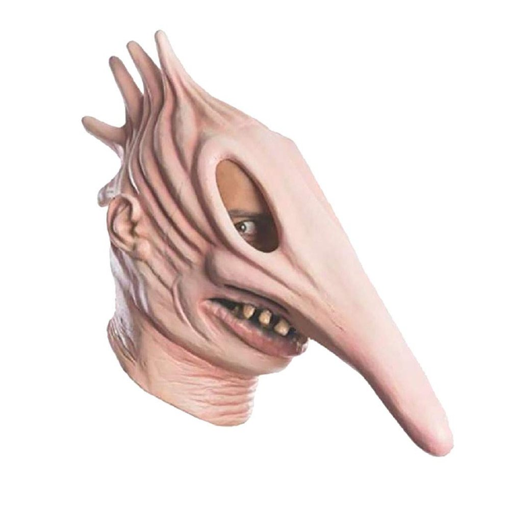 Halloween Horror Headgear Mask Latex Evil Theme Party Role Play Silicone Cosplay Mask (L)