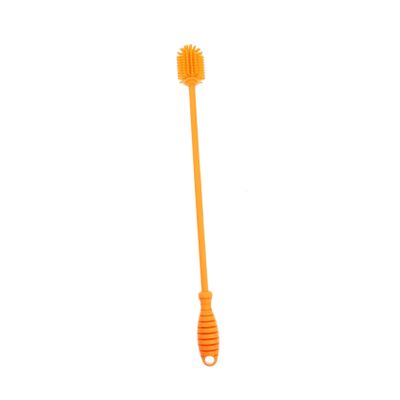 BEBEMOKO 1pc Silicone Feeding Bottle and Glasses Cup Cleaner Brush for Bottles Sports and Kitchen Appliances Deep Clean No Smell