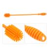 BEBEMOKO 1pc Silicone Feeding Bottle and Glasses Cup Cleaner Brush for Bottles Sports and Kitchen Appliances Deep Clean No Smell view 2