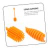 BEBEMOKO 1pc Silicone Feeding Bottle and Glasses Cup Cleaner Brush for Bottles Sports and Kitchen Appliances Deep Clean No Smell view 4