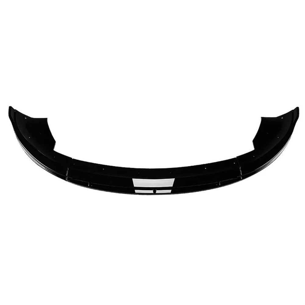 3 Stage Front Bumper Spoiler Splitter Lip Kit Compatible for Tesla Model 2024(Glossy Black)
