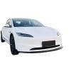 3 Stage Front Bumper Spoiler Splitter Lip Kit Compatible for Tesla Model 2024(Glossy Black) view 4
