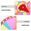 VICASKY Game Board Prize Wheel Rotating Raffle Wheel for Parties Events and Activities for Lottery Games and Fun Surprises view 2