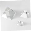 BEBEMOKO 1pc Transparent Prism for Home Decor Projects Optical Glass Triangular Ornament for Friends Family view 4