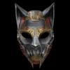 Amonkky Resin Anime Mask Halloween Party Props Cosplay Mask Halloween Masquerade Costume Props. (Bronze) view 2