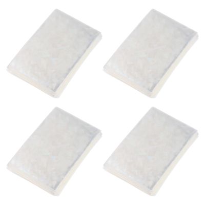 100pcs PVC Trading Card Sleeves Game Card Protectors Self-Sealing Reusable Holders Protects from Fading Discoloration