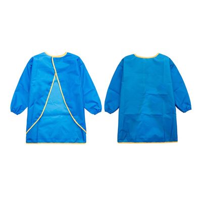 GARVALON 1pc Art Smock for Boys and Girls -sleeved Painting Apron Suitable for Ages Height Easy to Clean and Reusable Protects Clothing from Stains