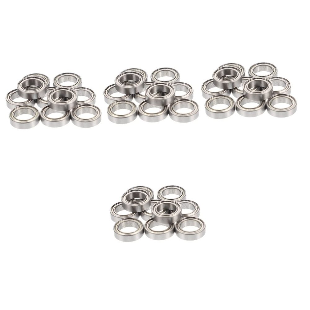 ULTECHNOVO 40pcs Bearings for Rc Cars Steel Parts Fit for Remote Control Vehicles Compact Design for Easy Installation