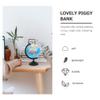 Abaodam Globe Piggy Bank Globe Saving Bank Piggy Bank World Coin Container Bank Shaped for Desk Decor view 4