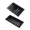 COSMEVIVI 2pcs Plastic Poker Chip Tray Thick Storage Trays for Organized Game Tables for Keeping Chips Tidy and Easily Accessible for and Card Games view 1