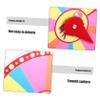 Abaodam Game Board Rotating Prize Wheel and Lottery Wheel for Parties Raffles and Events Compact Lights view 2