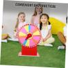 Abaodam Game Board Rotating Prize Wheel and Lottery Wheel for Parties Raffles and Events Compact Lights view 4