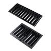 Alasum 2pcs Thick Poker Chip Tray Table Chip Tray Plastic Poker Case for Game Storage view 1
