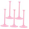 TOYANDONA 5pcs Glass Doll Display Base Stand Support Model Doll Rack for Home Store Stand Base Figure Sitting view 1