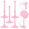 TOYANDONA 5pcs Glass Doll Display Base Stand Support Model Doll Rack for Home Store Stand Base Figure Sitting view 2
