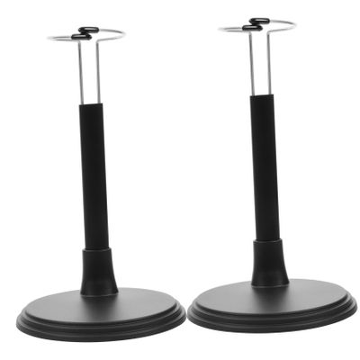 Alasum 2pcs Doll Stand Puppet Support Base Height Adjustable Action Figure Display Stand