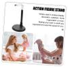 Alasum 2pcs Doll Stand Puppet Support Base Height Adjustable Action Figure Display Stand view 4