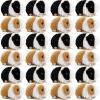 24 Pcs Guinea Pig Stuffed Animal Bulk Plush Guinea Pig Small Fluffy Stuffed Doll with Chain for Kid Students Party Favors Goodie Bag Fillers Carnival Prizes Christmas Birthday Gift, 4 Inches view 1